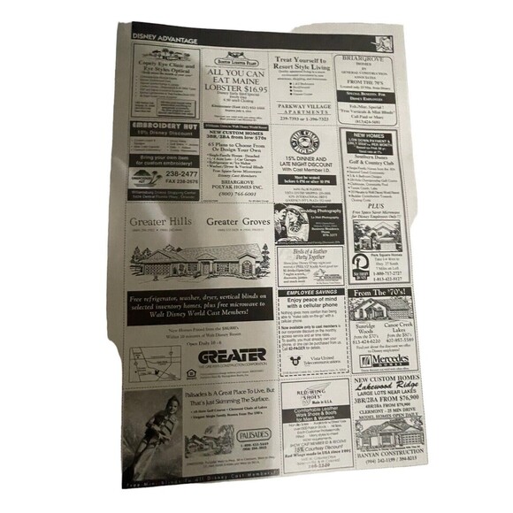 Disney Eyes & Ears 1994 Vol 24 # 14/17/25/ 1996 The Hunchback Of Notre Dame RARE - Picture 6 of 14